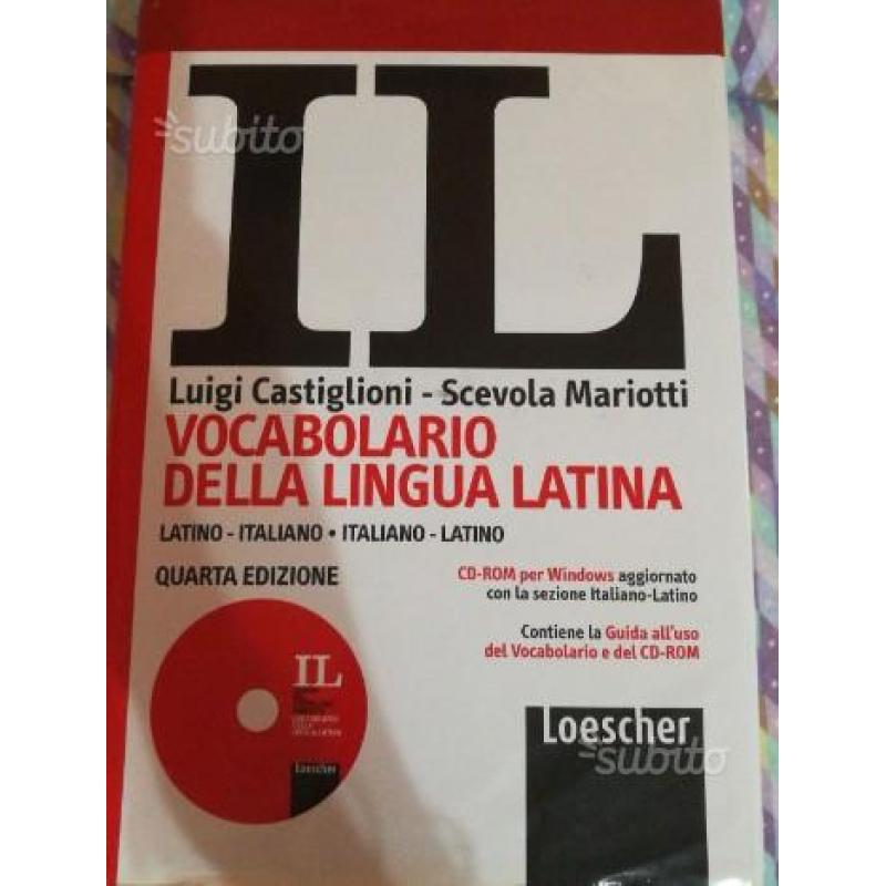 Dizionario latino il (come nuovo)